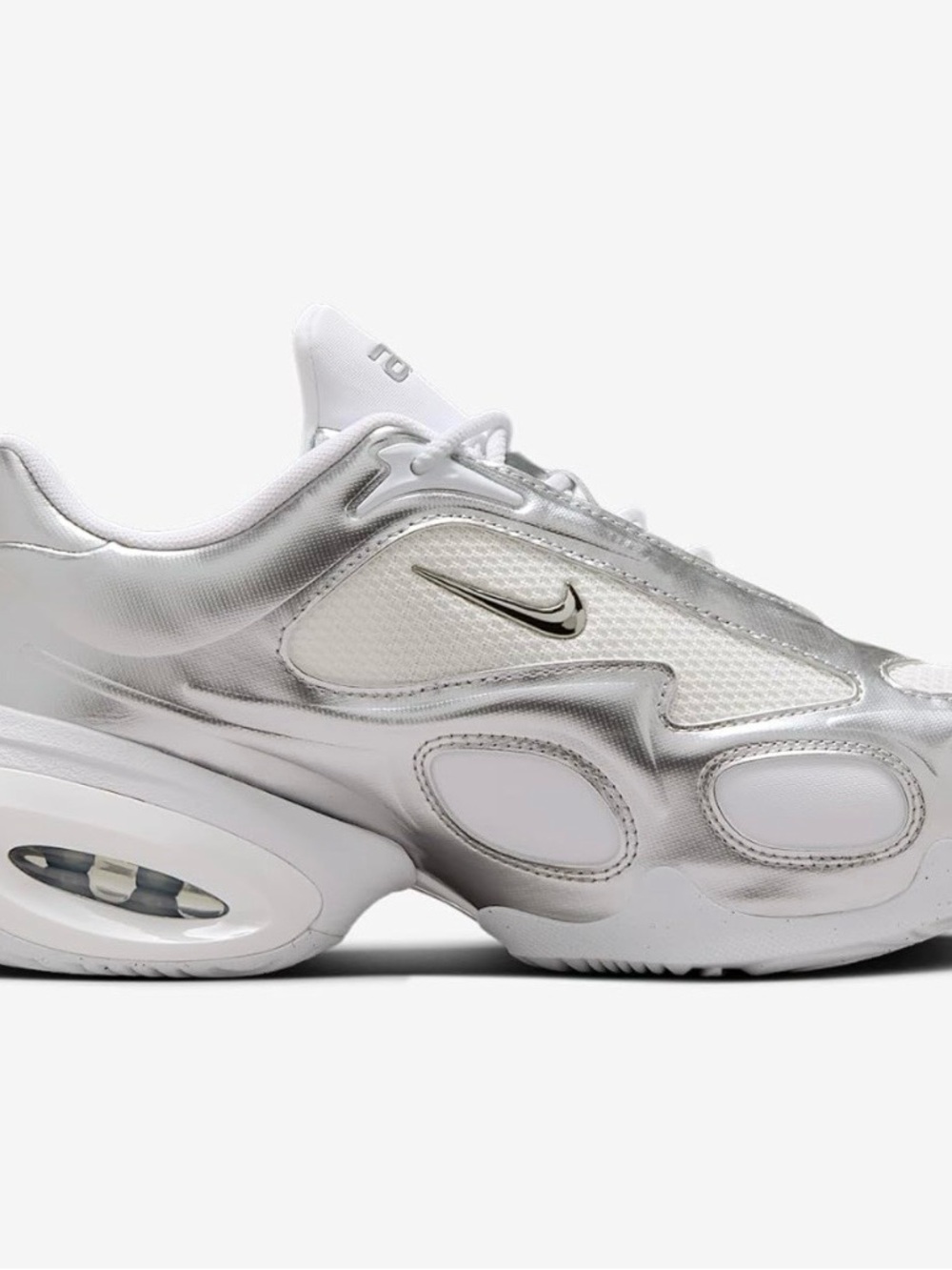 Nike Women's Air Max Muse in White/Metallic Silver/Pure Platinum - Picture 5 of 6
